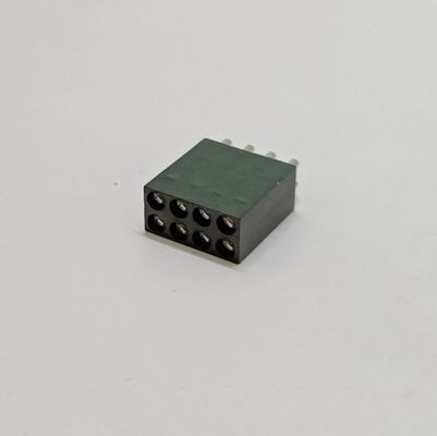2x4 Smd Female Header Connector Right Angle 2.54 Pitch 8 Pin Header Connector