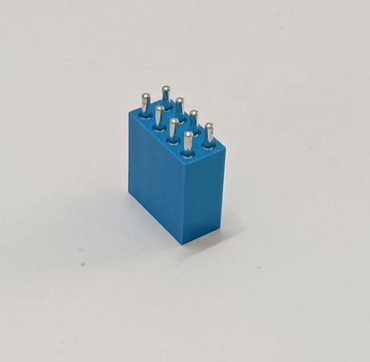 2x4 Smd Female Header Connector Right Angle 2.54 Pitch 8 Pin Header Connector