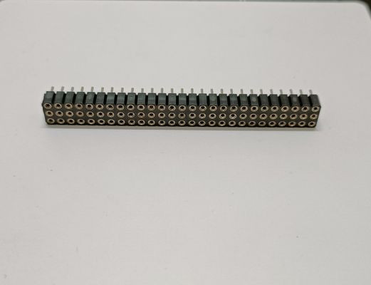 3x27P 2.54 Mm Pitch Female Pin Connector IC  2.54 Mm Female Header Strip