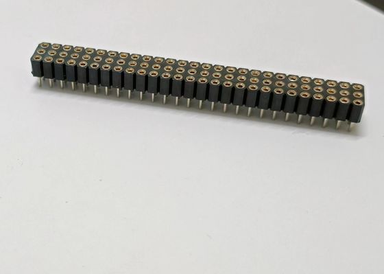3x27P 2.54 Mm Pitch Female Pin Connector IC  2.54 Mm Female Header Strip