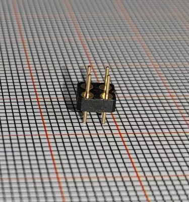 Terastor Round hole pin/Pin Header 2.54mm 2*2P